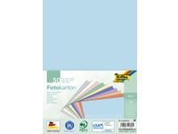 Fotokarton Folia pastel din A4 assorti 300gr
