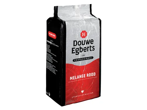 Koffie Douwe Egberts standaardmaling Melange Rood 1kg