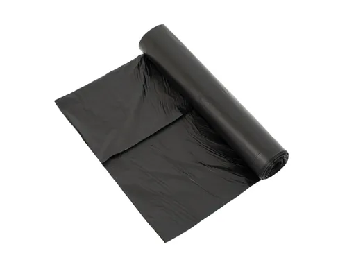 Afvalzak 110 Liter 70x110x0.021 Zwart 10 rollen à 25 stuks MDPE