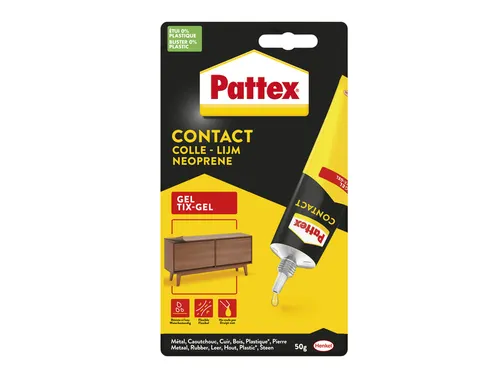Alleslijm Pattex Tixgel Tube 50 gram op blister