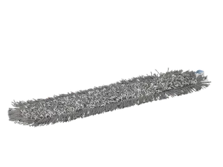 ErgoClean 549610 DAMP 43 mop 120cm vochtig klittenband grijs-wit - 1