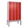 locker,HxBxD 2120x1200x500mm,4vak,vak B 300mm,draaigrendel