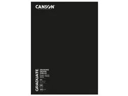 Schetsboek Canson Graduate 20vel 140gr A4 wit