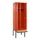 locker met bank,voor scheiding van kleding,HxBxD 2120x600x815mm,2vak