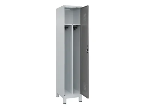 locker voor scheiding van kleding,HxBxD 1950x400x500mm,1vak