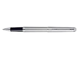 Rollerpen Waterman Hémisphère Stainless Steel CT Fijn Zwarte inkt