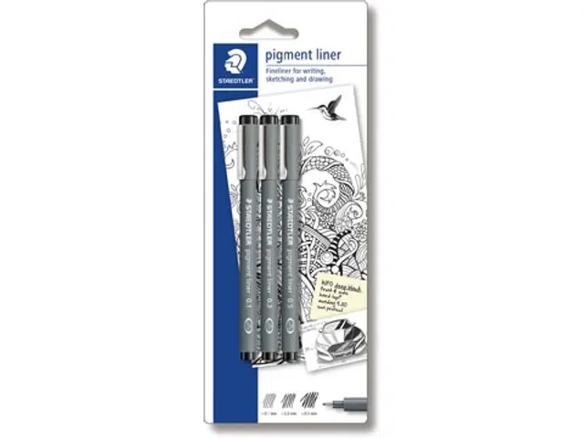 Staedtler Fineliner Pigment Liner Blister
