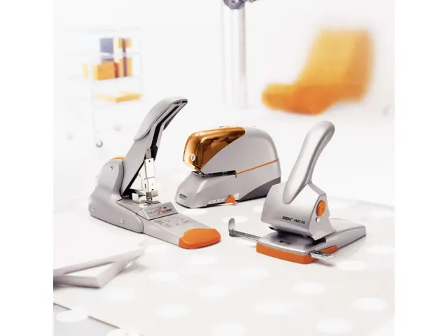 Rapid contactloze elektrische nietmachine 5080E zilver/oranje