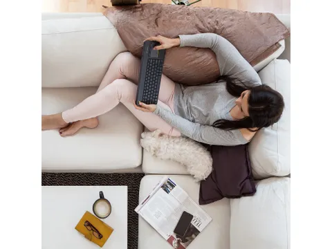 Wireless Touch Keyboard K400 Plus - Zwart, Belge (Azerty)