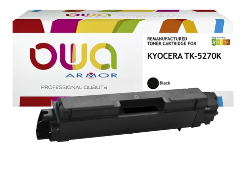 Toner OWA alternatief tbv Kyocera TK-5270K zwart