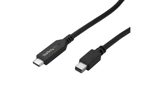 1.8 M Usb-c Naar Mini Displayport-kabel 4k 60hz Zwart