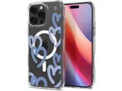 Coque Spigen Ultra Hybrid MagSafe pour iPhone 16 Pro Hearts Denim