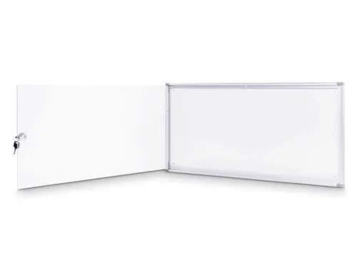 Vitrine Maulextraslim 3xa4 Aluminium Binnen