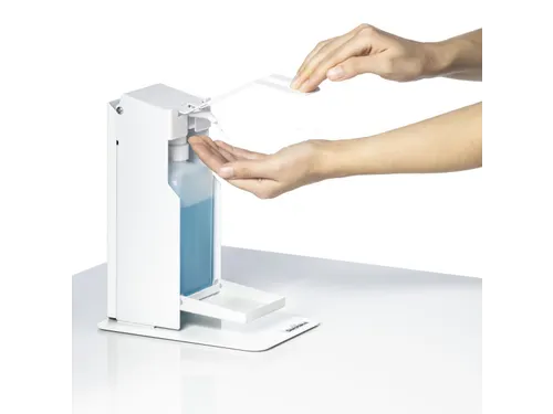 Handgel Dispenser Tafelmodel Voor Handgel met hendel