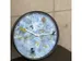 Horloge murale 30cm-Silent-Bleu-Plastique-NeXtime Pond