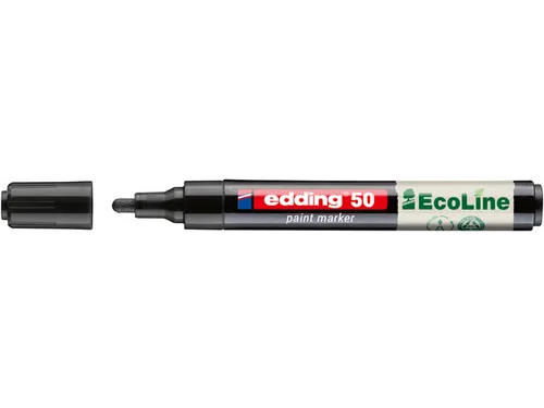 Paintmarker edding 50 EcoLine op waterbasis 2-3mm zwart