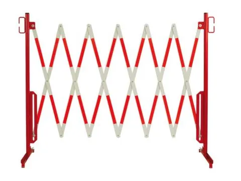 schaarhek,paal HxØ 960x27mm,HxBxD 960x0-4000x500mm,paal staal,rood