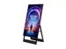 Chevalet numérique en A avec écran Samsung 55 inch aluminium noir