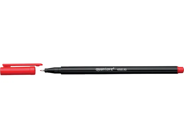 Quantore Fineliner rond 0.4mm Rood