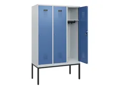 schoollocker,HxBxD 1950x1200x500mm,3vak,vak B 400mm,cil.-slot