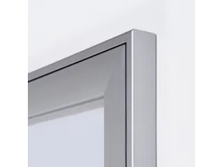 Vergrendelbaar vitrine mededelingenbord Indoor/Outdoor 2xA4 Zilver - 2