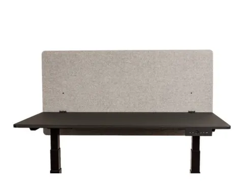 geluidabsorberende tafelscheidingswand,HxBxD 600x1200x20mm,wand PET