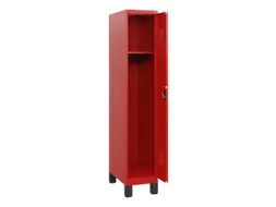 schoollocker,HxBxD 1630x300x500mm,1vak,vak B 300mm,cil.-slot,voeten