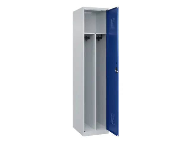 locker voor scheiding van kleding,HxBxD 1850x400x500mm,1vak