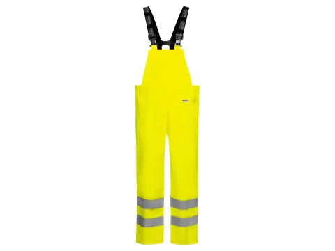Lyngsøe FR-LR59 Amerikaanse overall, fluo geel, maat 3XL, per stuk