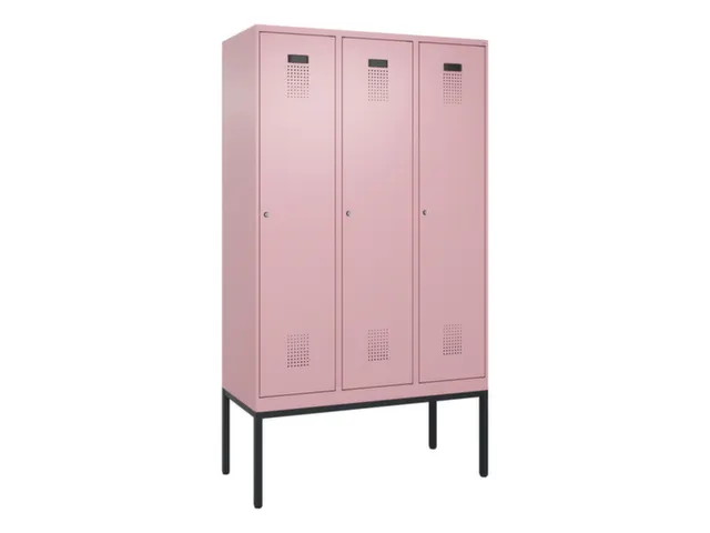 locker voor scheiding van kleding,HxBxD 2120x1200x500mm,3vak