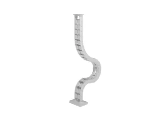 Addit kabelgeleider bureau 82cm Wit - 2