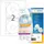 HERMA 4471 CD-etiketten Maxi A4 Ø116mm/41mm mat Wit 200 stuks