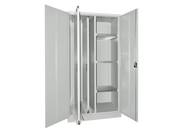 verticale kast,HxBxD 1950x1000x600mm,RAL7035,front RAL7035