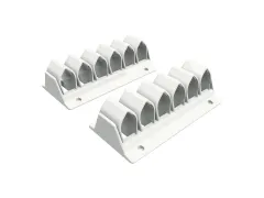 Kabelmanagement Addit kabelgolf set van 2 Wit