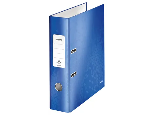 Ordner Leitz 1005 WOW 180° A4 80mm karton blauw