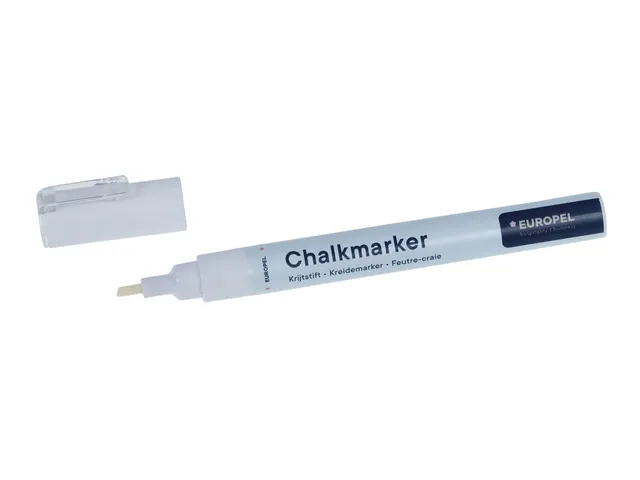 Krijtstift Europel 1-3 mm wit blister 1 stuk