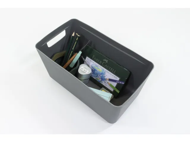 Opbergbox Kangaro 8 liter PP antraciet