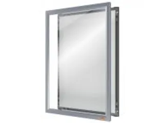 Kliklijst Nobo Impression Pro A4 zilver - 1