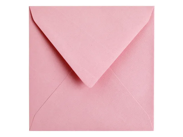 Envelop Papicolor 140x140mm Babyroze Gegomd