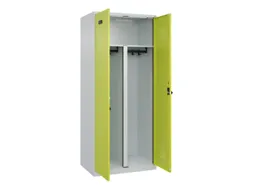 PBM-locker,HxBxD 1850x800x500mm,2vak,vak B 400mm,draaigrendel