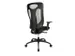 Bureaustoel,Synchroonmech.,M. Armleuningen,Zitting Stof Zwart