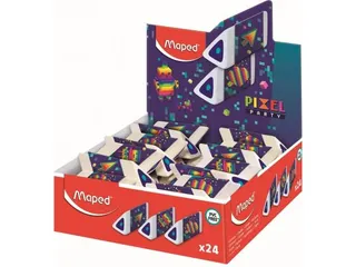 Gum Maped Pixel Party Pyramid display à 24 stuks - 1