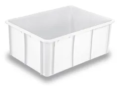 Stapelbak Pe Hxlxb 320X800X600Mm Inhoud 120L Naturel Wit