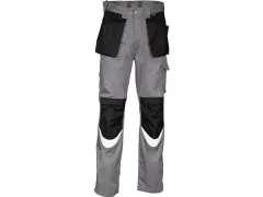 Cofra Bricklayer werkbroek, grijs/zwart, maat 62, per stuk