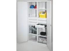 systeemkast,HxBxD 1950x1000x600mm,6xStalen bodem,6lade(n)