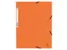 Elastomap 3 kleppen glanskarton 355gm² A4 Assorti
