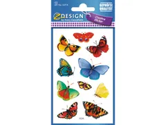 papieretiket Z-design Creative pakje a 3 vel vlinders
