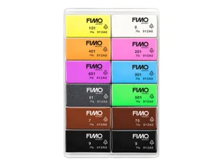 Klei Fimo effect colour pak à 12 neon kleuren - 2