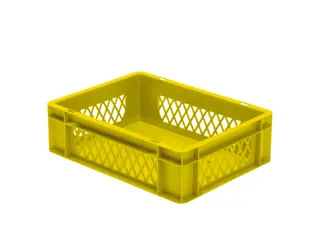 Euronorm-Stapelbak 10l H X L X B 120x400x300mm Geel - 1