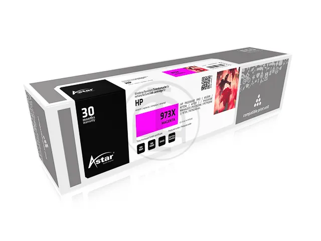 As16041 Astar Hp 973X Pw Pro Inkt Magenta Rebuilt 7000Pagina's Chip